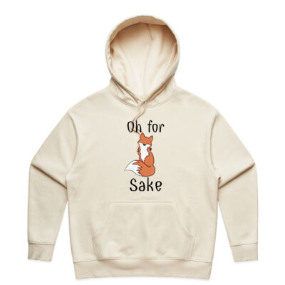 Oh for fox sake Womens heavy hoodie  Thumbnail