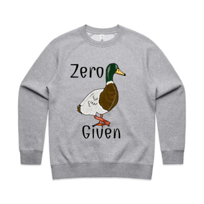 Zero duck given Womens supply crew Thumbnail